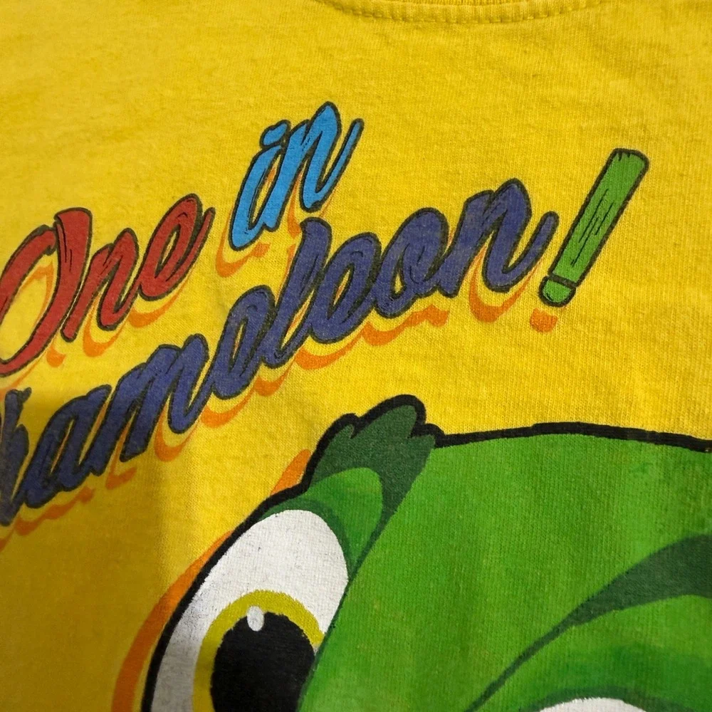 Disney Parks Kids Pascal Tangled One in Chameleon Yellow Graphic T-Shirt Small